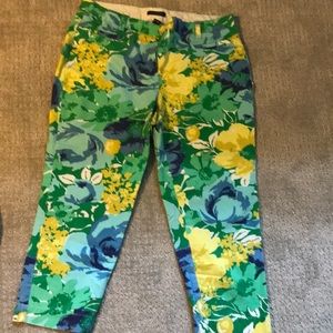 Floral print Lands End pant